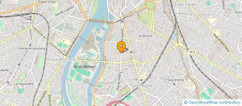 localisation de l'entreprise MADAME SABINE RITOURET à TOULOUSE