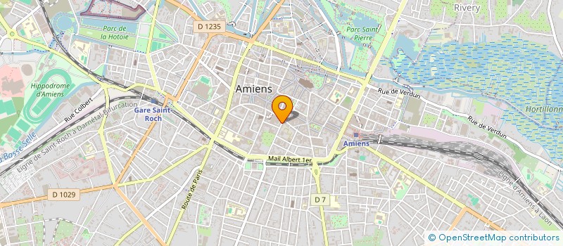 localisation de l'entreprise MADAME SABINE ROBIN à AMIENS