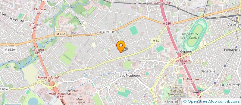 localisation de l'entreprise MADAME SABINE ROSSI à TOULOUSE