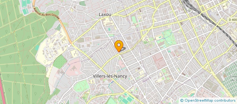 localisation de l'entreprise MADAME SABINE ROUSSEL  LAXOU