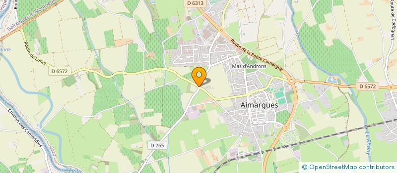 localisation de l'entreprise MADAME SABINE SANSON à AIMARGUES