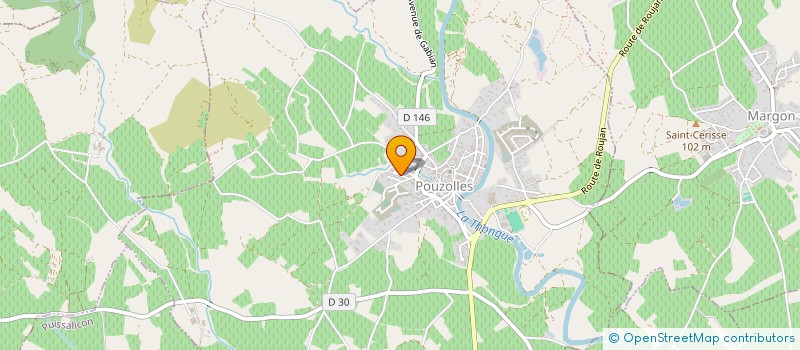 localisation de l'entreprise MADAME SABINE SARTORY  POUZOLLES