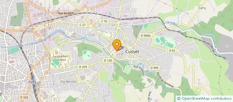localisation de l'entreprise MADAME SABINE SCHMOLZ à CUSSET