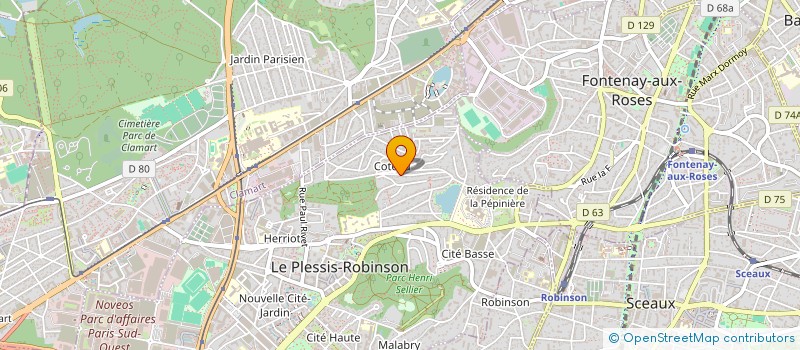 localisation de l'entreprise MADAME SABINE SCHNURLE à LE PLESSIS-ROBINSON