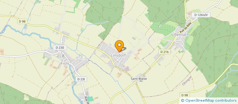 localisation de l'entreprise MADAME SABINE SCHUMACHER à LINSDORF
