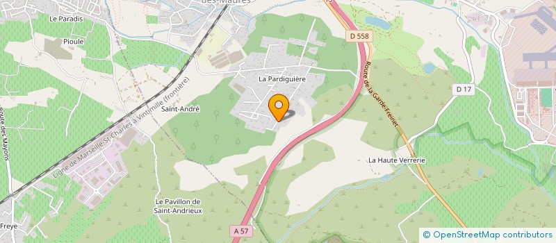 localisation de l'entreprise MADAME SABINE SCOTTO  LE CANNET-DES-MAURES