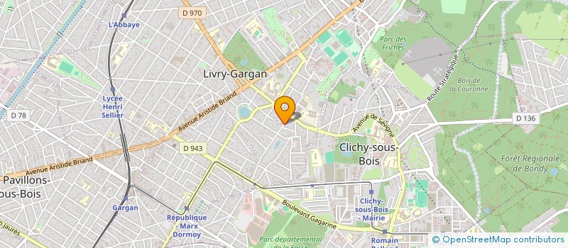 localisation de l'entreprise MADAME SABINE SELLAM  LIVRY-GARGAN