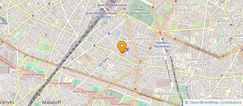 localisation de l'entreprise MADAME SABINE SERVAND  PARIS