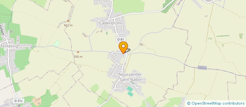 localisation de l'entreprise MADAME SABINE SIEVERT à NOUSSEVILLER-SAINT-NABOR