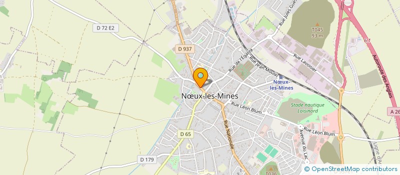 localisation de l'entreprise MADAME SABINE STIENNE  NUX-LES-MINES