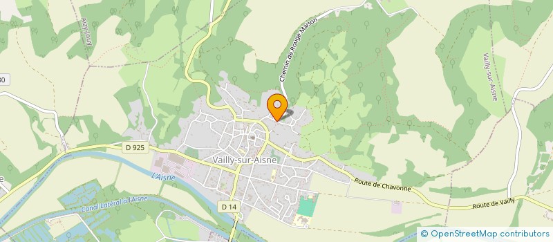 localisation de l'entreprise MADAME SABINE STIEVENART  MAREUIL EN DOLE