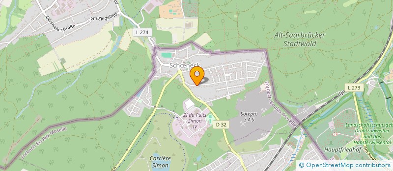 localisation de l'entreprise MADAME SABINE STIRTZINGER  SCHNECK