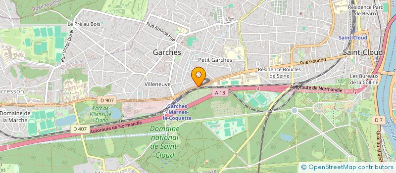 localisation de l'entreprise MADAME SABINE STOCKHUSEN  GARCHES