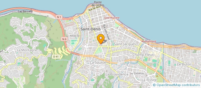 localisation de l'entreprise MADAME SABINE TARDIF  SAINT DENIS