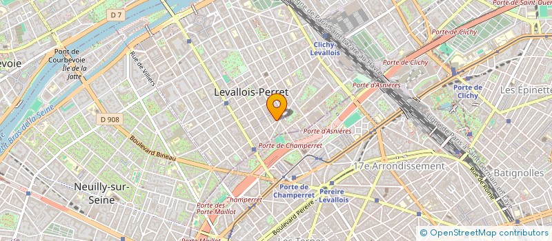 localisation de l'entreprise MADAME SABINE TEMIN à LEVALLOIS-PERRET