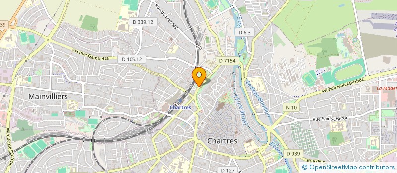 localisation de l'entreprise MADAME SABINE THIENPONT à CHARTRES