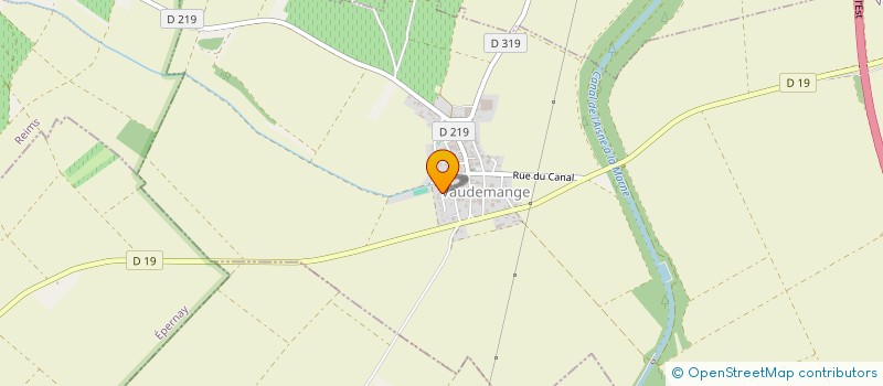 localisation de l'entreprise MADAME SABINE THONNEL  VERZY