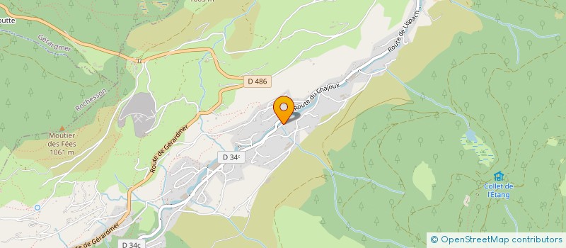 localisation de l'entreprise MADAME SABINE TOUSSAINT  LA BRESSE