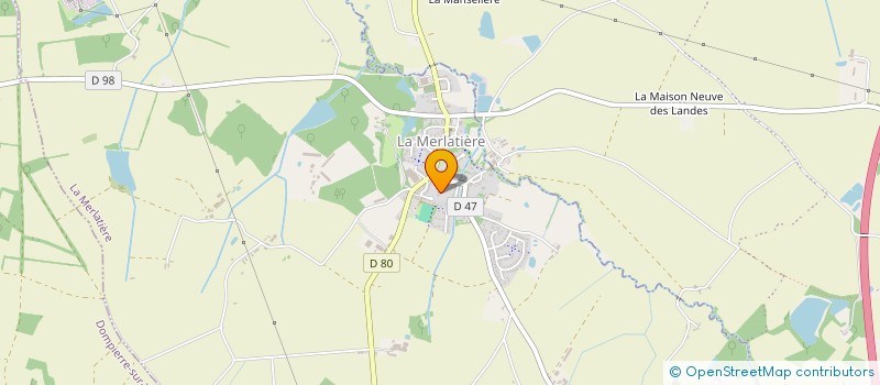 localisation de l'entreprise MADAME SABINE TOUVET à ESSARTS-EN-BOCAGE