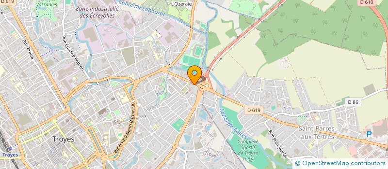 localisation de l'entreprise MADAME SABINE TURGY  TROYES