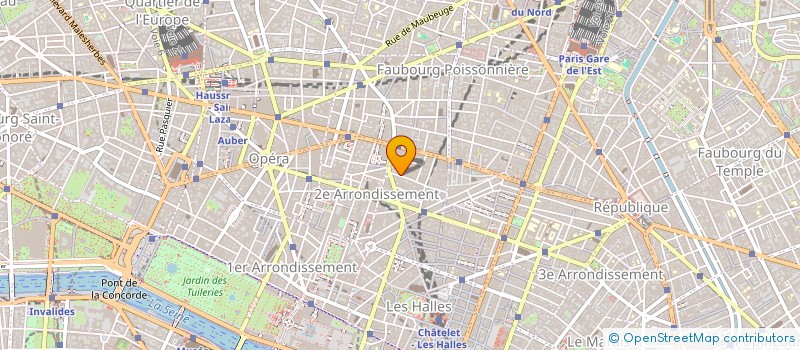 localisation de l'entreprise MADAME SABINE TURQUET DE BEAUREGARD  PARIS