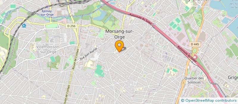 localisation de l'entreprise MADAME SABINE UNISSART  MORSANG-SUR-ORGE