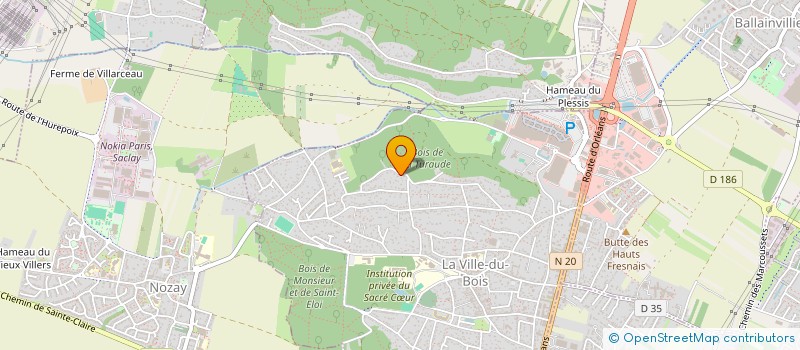 localisation de l'entreprise MADAME SABINE UZAN  NOZAY