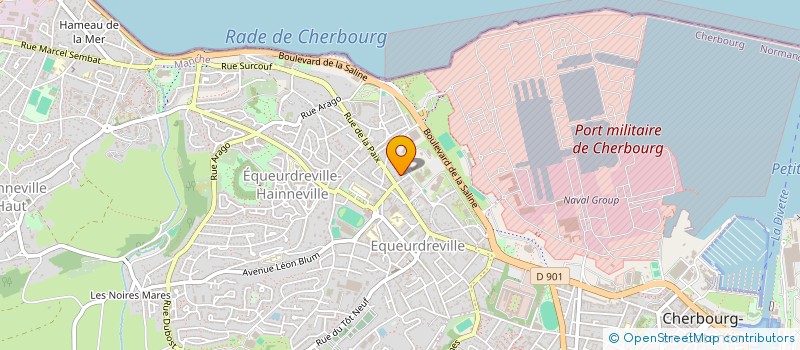 localisation de l'entreprise MADAME SABINE VALIDE à CHERBOURG-EN-COTENTIN