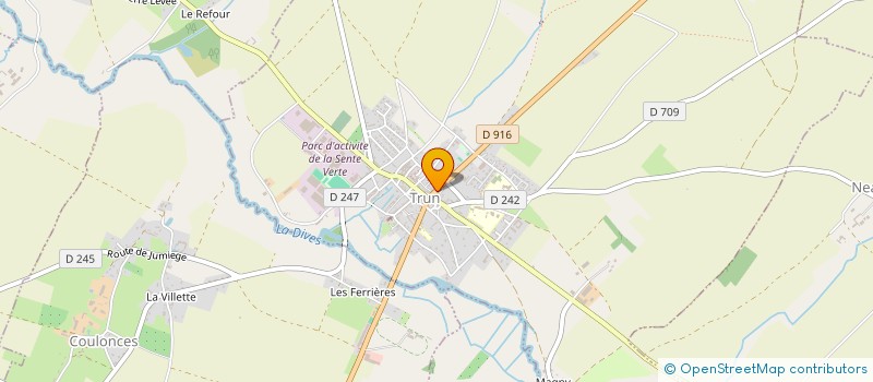 localisation de l'entreprise MADAME SABINE VAN-DER-WALLE à TRUN