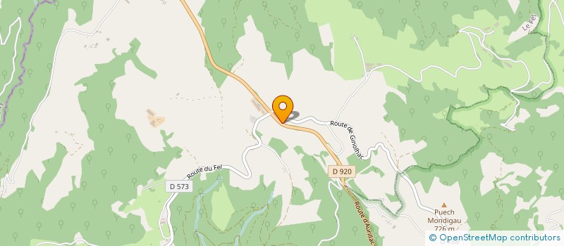 localisation de l'entreprise MADAME SABINE VANHEULE  LE FEL