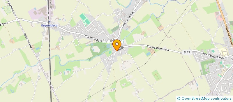 localisation de l'entreprise MADAME SABINE VANPEPERSTRAETE  ZEGERSCAPPEL