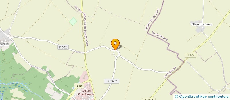 localisation de l'entreprise MADAME SABINE VAPPEREAU à AUNEAU-BLEURY-SAINT-SYMPHORIEN