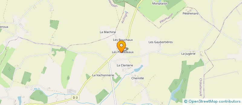 localisation de l'entreprise MADAME SABINE VERGER  ARCHIGNY