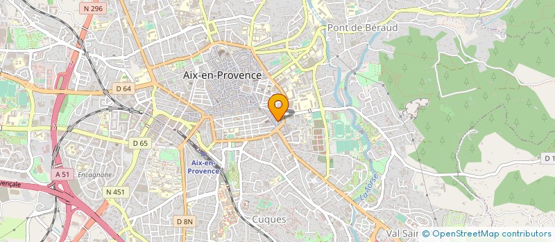 localisation de l'entreprise MADAME SABINE VEYRE à AIX-EN-PROVENCE