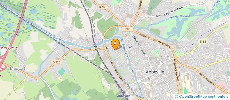 localisation de l'entreprise MADAME SABINE VIART à SAINT-VALERY-SUR-SOMME
