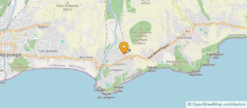 localisation de l'entreprise MADAME SABINE VIENNE  SAINT-JOSEPH