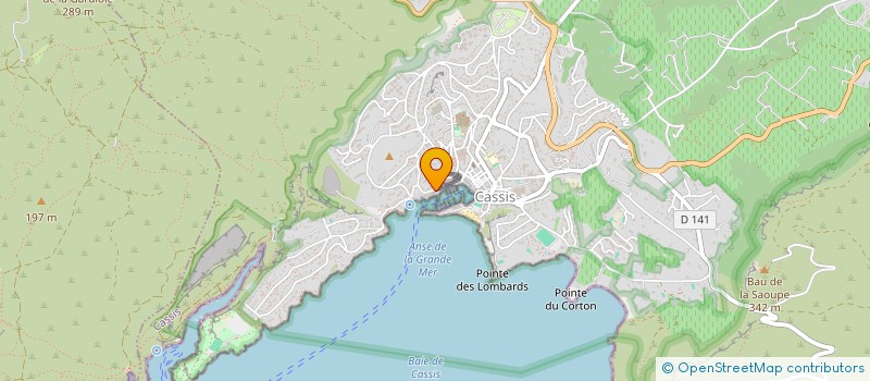 localisation de l'entreprise MADAME SABINE VINTROU-PAUCHARD  CASSIS