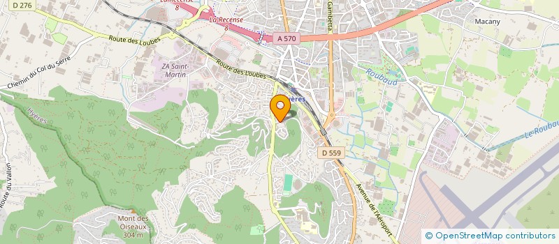 localisation de l'entreprise MADAME SABINE VOOGT à HYERES