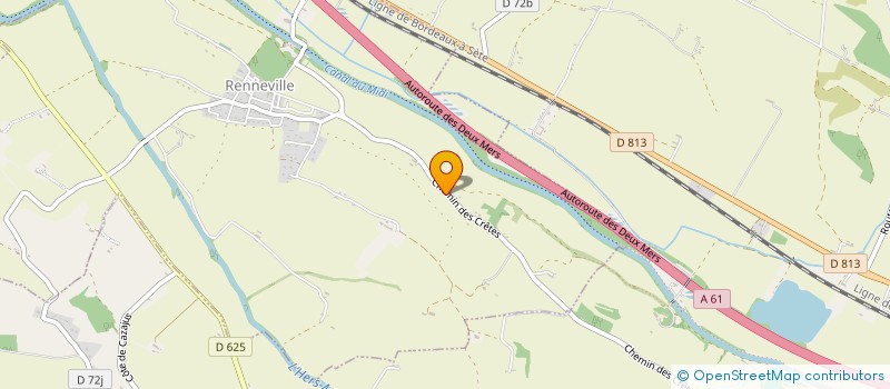 localisation de l'entreprise MADAME SABINE VORANGER  RENNEVILLE