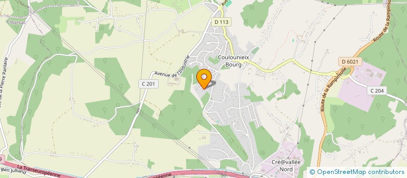 localisation de l'entreprise MADAME SABINE WATEL à COULOUNIEIX CHAMIERS