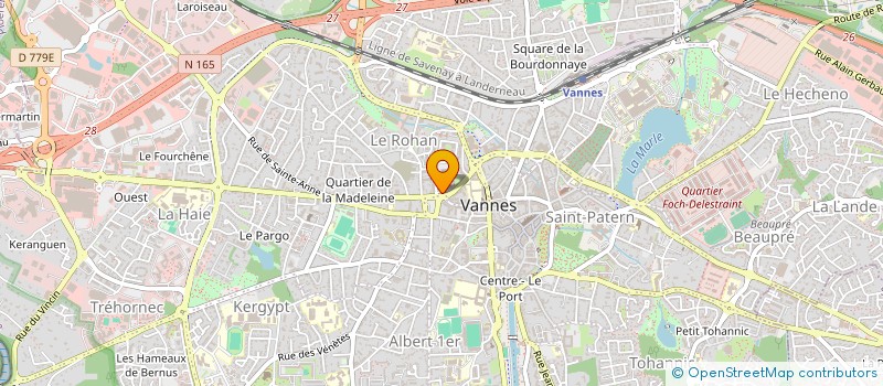 localisation de l'entreprise MADAME SABINE WENDLING  VANNES