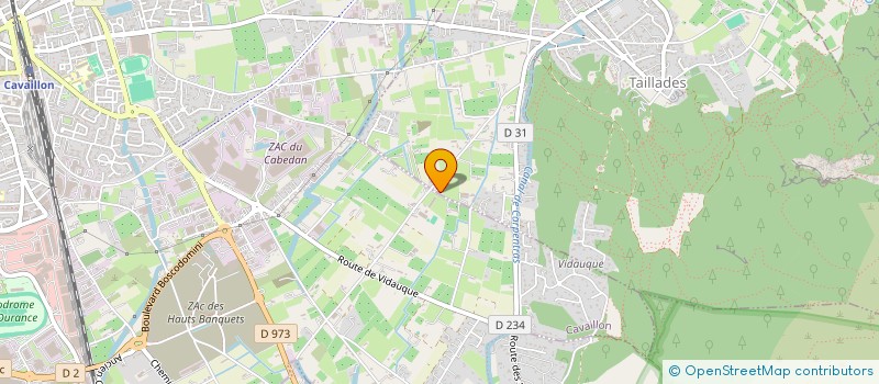 localisation de l'entreprise MADAME SABINE WISS  TAILLADES