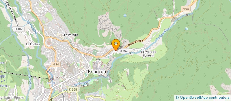 localisation de l'entreprise MADAME SABINE WITTEMER  BRIANCON