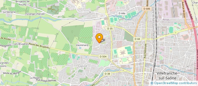 localisation de l'entreprise MADAME SABINE YANDZA  GLEIZE