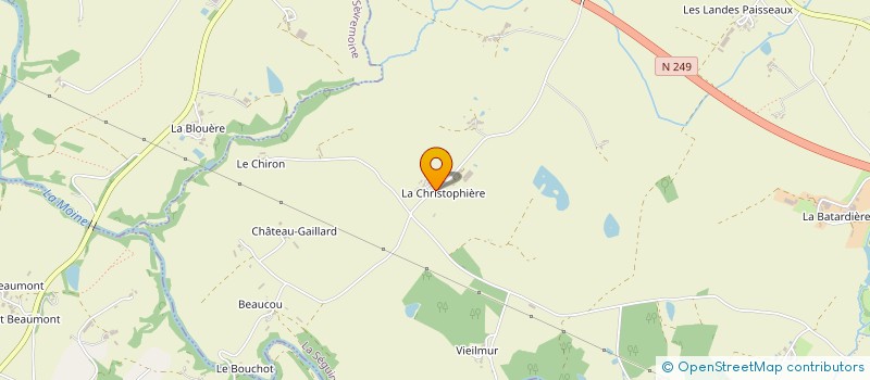 localisation de l'entreprise MADAME SABIRNA LIAIGRE  LA SEGUINIERE