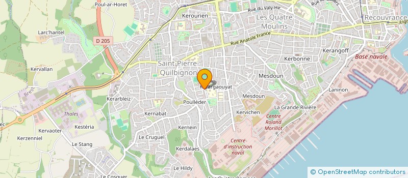 localisation de l'entreprise MADAME SABOUATA SOULE MBAE à BREST