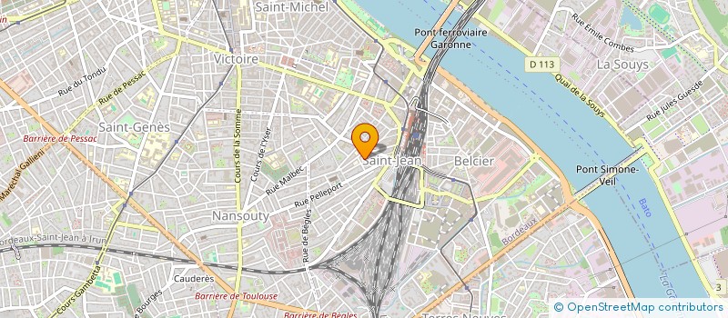 localisation de l'entreprise MADAME SABRA BEN ALI  BORDEAUX