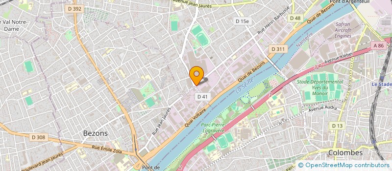 localisation de l'entreprise MADAME SABRA EL KHAZEN à ARGENTEUIL