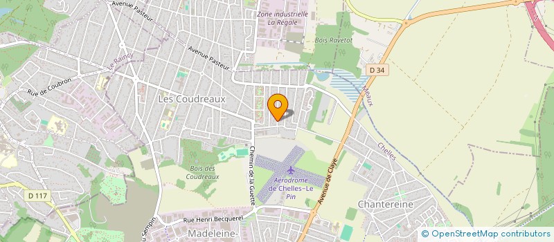 localisation de l'entreprise MADAME SABRA TAOUALIT  CHELLES