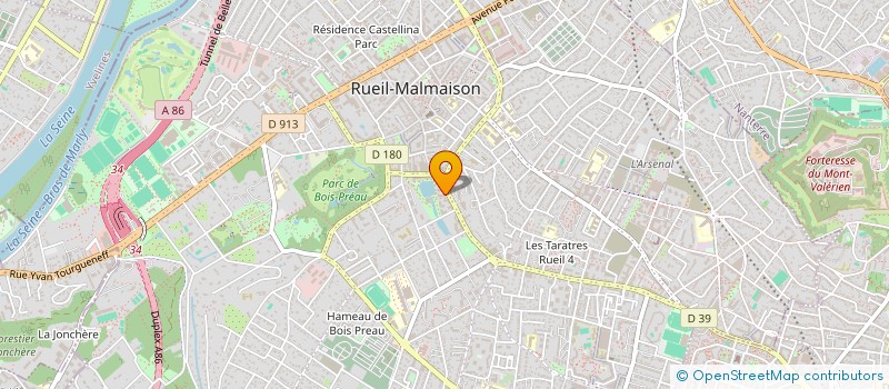 localisation de l'entreprise MADAME SABRA VALERIA BERTOLI BEN NSIB à RUEIL-MALMAISON